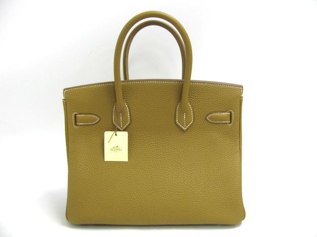 エルメス バーキン30(トリヨンクレマンス/クラフト/シルバー金具)